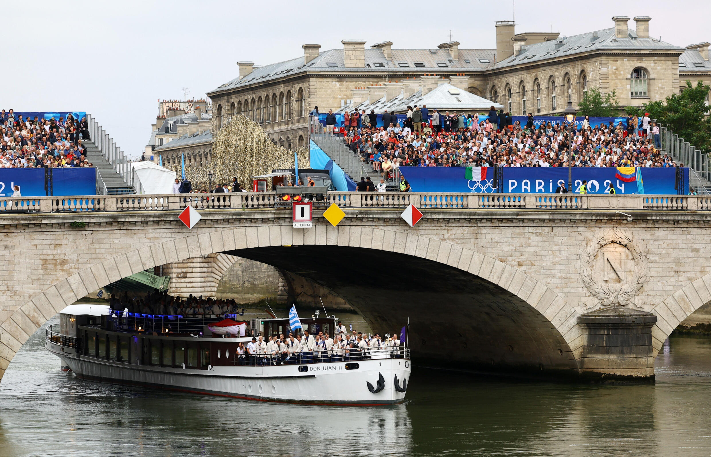 In pictures Paris Olympics kicks off with ambitious Opening Ceremony