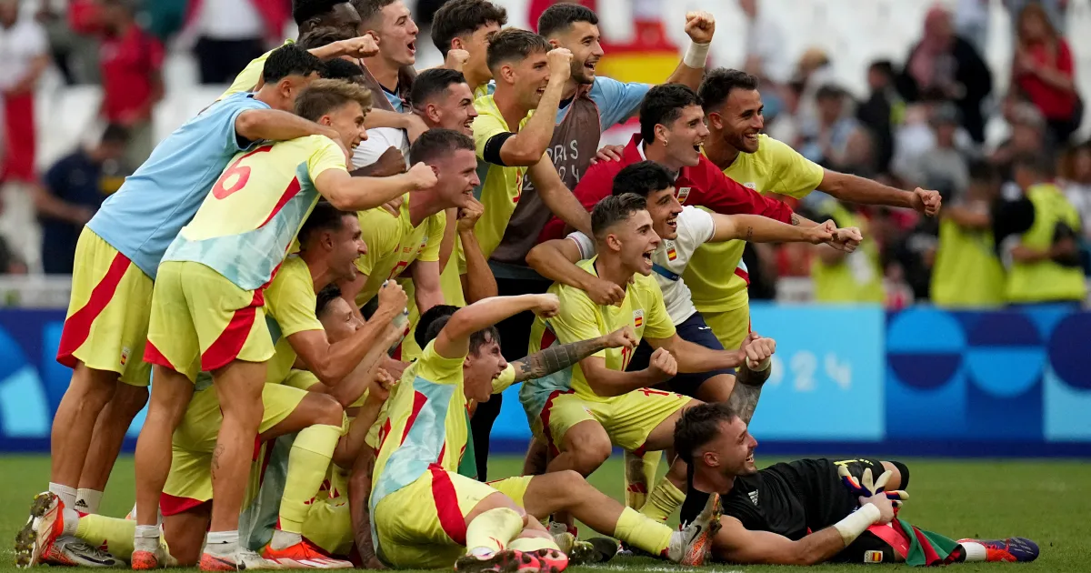 Olympic Games 2024 Spain trashed France by 53 to claim Gold Medal