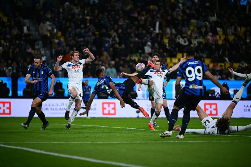 Inter Milan seal Supercoppa Italiana final by edging Atalanta THEUPDATE