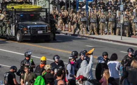 Los Angeles: Trump sends 700 Marines, doubles number of National Guard