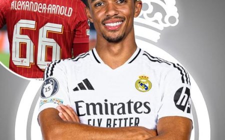 Why Trent Alexander-Arnold can't wear 66 at Real Madrid