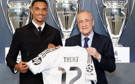 Photos: Trent Alexander-Arnold unveils his number 12 in Real Madrid