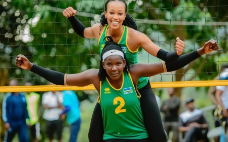 Ikipe y’Igihugu ya Beach Volleyball yerekeje muri Maroke gukina Shampiyona ny’Afurika