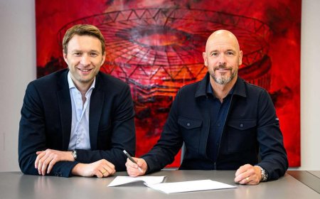 Ten Hag yasinyiye gutoza Bayern Leverkusen mu Myaka 2 iri imbere