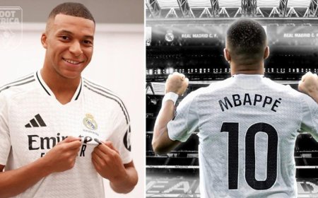 Kylian Mbappé to wear Real Madrid’s no 10 shirt number