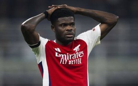 Thomas Partey na Arsenal bemeranyijwe gutandukana