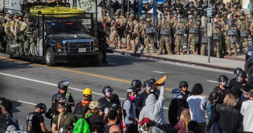 Los Angeles: Trump sends 700 Marines, doubles number of National Guard