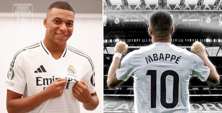 Kylian Mbappé to wear Real Madrid’s no 10 shirt number