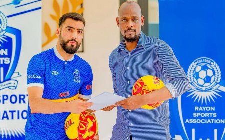 Mohamed Chelly joins Rayon Sports on a one-year deal (Photos)