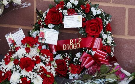 Tribute pull in for Diogo Jota after death (Photos)