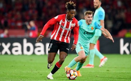Nico Williams uvugwa muri FC Barcelona yasinye Imyaka 9 muri Athletic Bilbao
