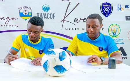Photos: Amagaju FC builds new core by signing triple Burundians