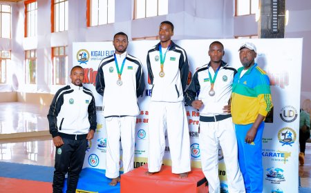 Amafoto: APR yahize andi makipe yitabiriye  'Kigali City Open Karate Championship'