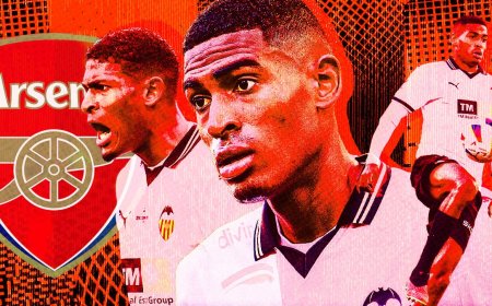 Cristhian Mosquera joins Arsenal from Valencia CF