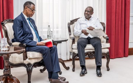 Kabarebe yashyiriye Perezida Ruto ubutumwa bwihariye bwa mugenzi we Kagame