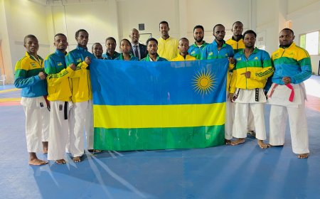 Ikipe y’Igihugu yerekeje muri Nijeriya gukina Shampiyona y’Afurika ya Karate