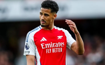 William Saliba sends contract update amid Real Madrid links