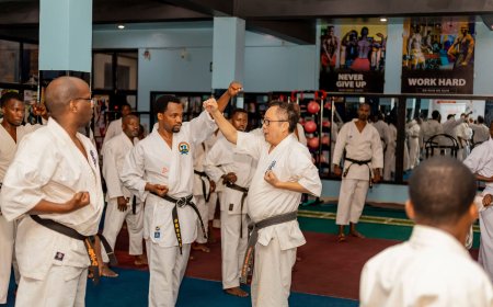 Shihan Steven yashimye urwego ‘Kyokushinryu Karate’ imaze kugeraho mu Rwanda (Amafoto)