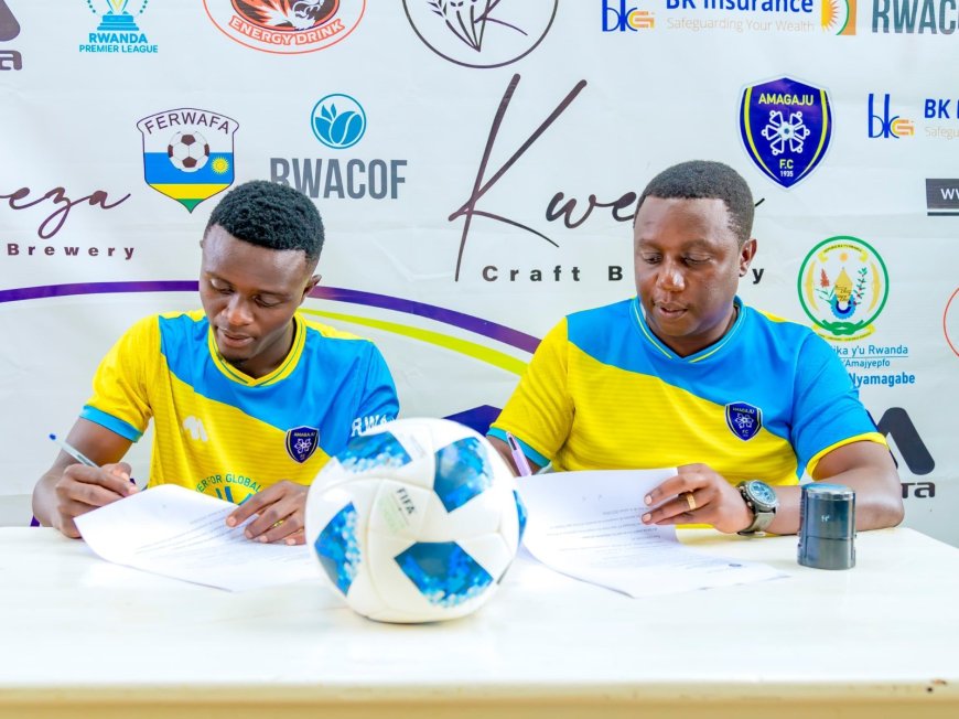 Photos: Amagaju FC builds new core by signing triple Burundians