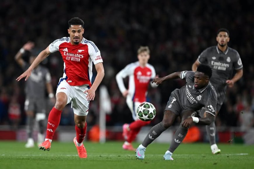 Arsenal's William Saliba considers Real Madrid move