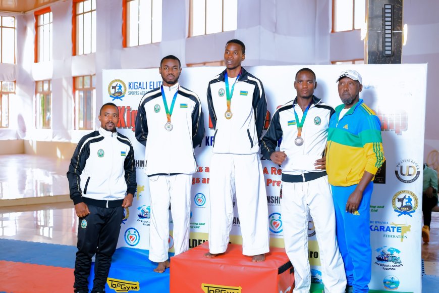 Amafoto: APR yahize andi makipe yitabiriye 'Kigali City Open Karate Championship'