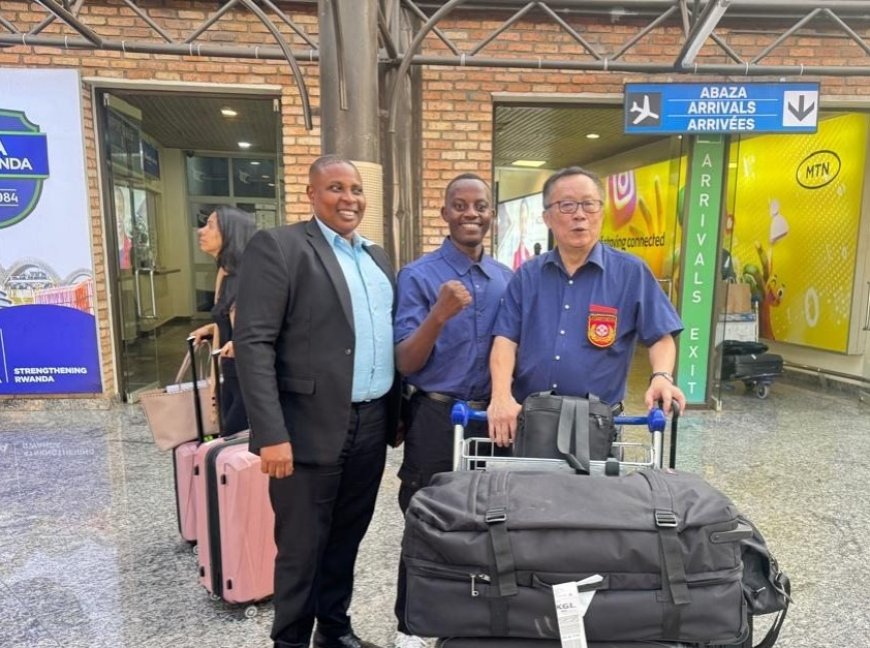 Kyokushinryu Karate Master 'Shihan Steven' arrives in Kigali (Photos)