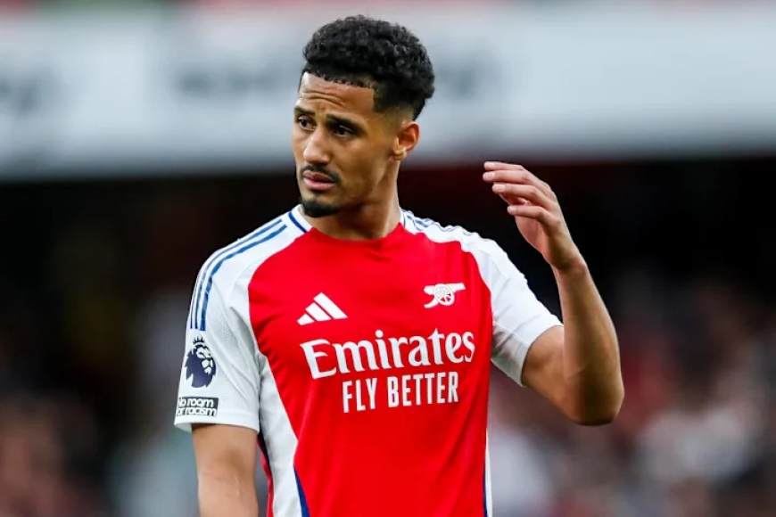 William Saliba sends contract update amid Real Madrid links