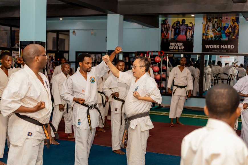 Shihan Steven yashimye urwego ‘Kyokushinryu Karate’ imaze kugeraho mu Rwanda (Amafoto)