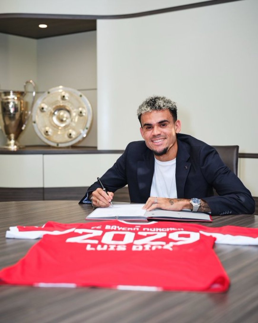 Luis Diaz completes Bayern Munich move from Liverpool