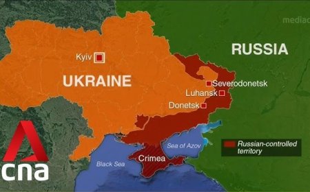 How much territory does Russia control in Ukraine?