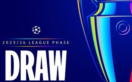 2025-26 Champions League Draw: League Phase Games in Full