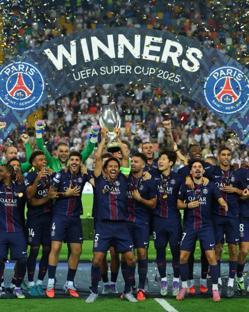 PSG secure dramatic comeback win in Super Cup