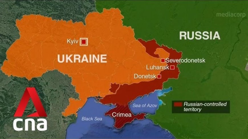 How much territory does Russia control in Ukraine?