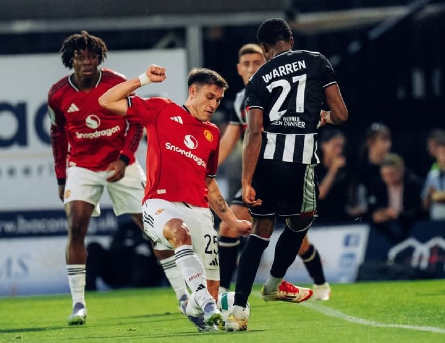 Grimsby knocks Man United out of the Carabao Cup (Photos)