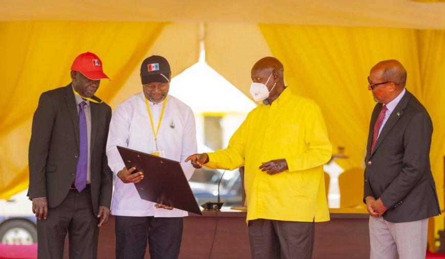 Gasamagera yashimye umubano wa FPR - Inkotanyi na NRM iyoboye Uganda