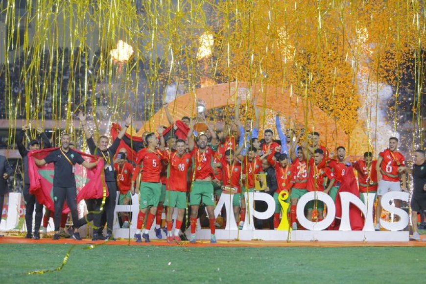 The Atlas Lions crowned record CHAN champions after edged Madagascar (Photos)