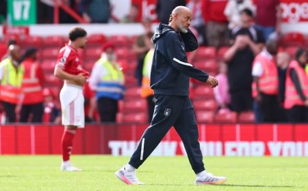 Premier League: Nottingham Forest sack Nuno Espirito Santo after 3 Games