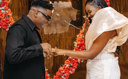 Amafoto: Niyo Bosco yasabye 'Mukamisha Irene' kumubera Umugore