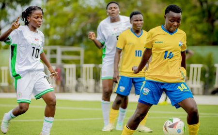 She – Amavubi under 20 lose at home to Nigeria in World Cup Qualifier (Photos)