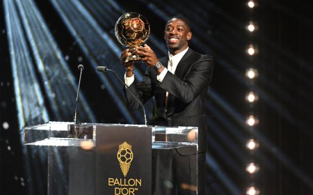 Ousmane Dembélé wins 2025 men’s Ballon d’Or ahead of Barcelona’s Lamine Yamal