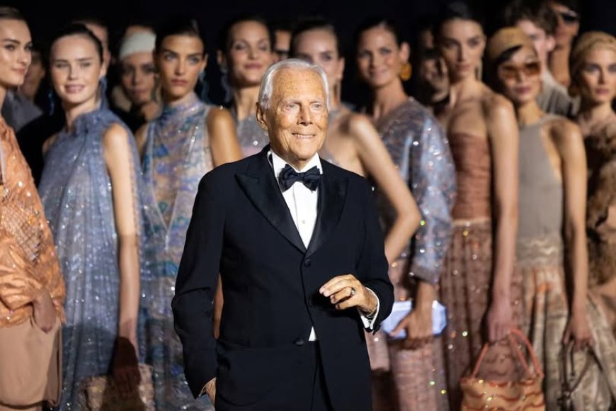 The World iconic Fashion Designer ‘Giorgio Armani’ dies aged 91