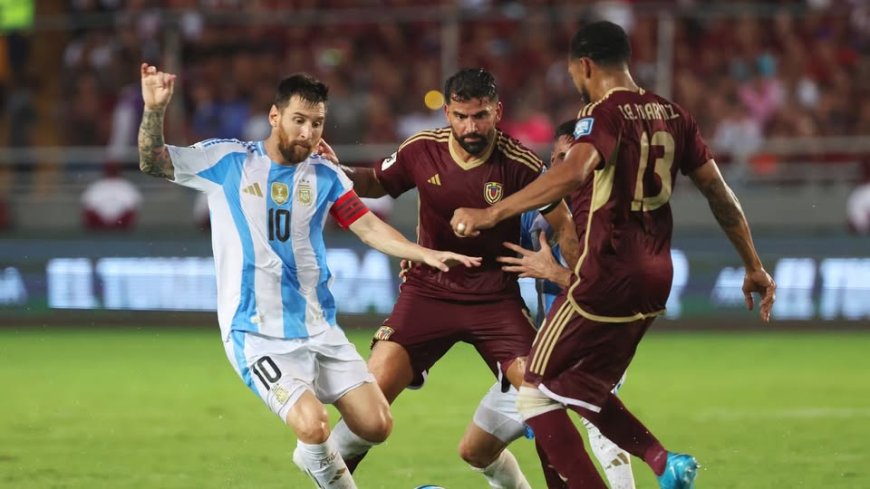 Messi nets brace in final competitive home game