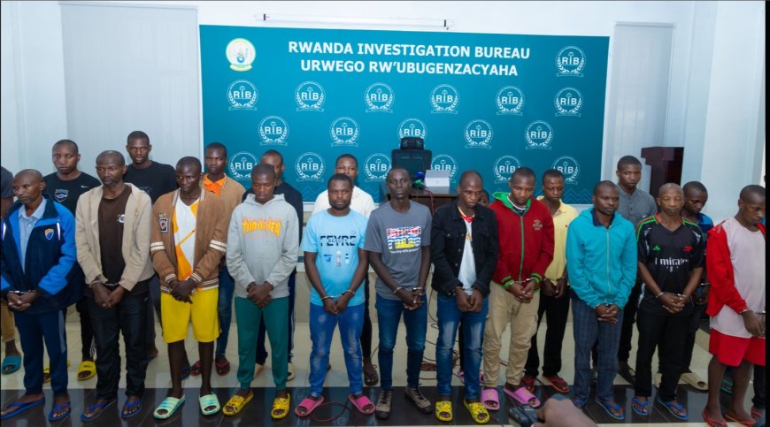 Rwanda: RIB yerekanye Abatekamutwe 26 bariganyije Miliyoni 30 Frw