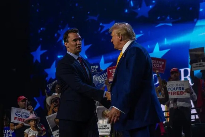 Trump yategetse Abanyamerika kunamira Charlie Kirk warasiwe mu ruhame