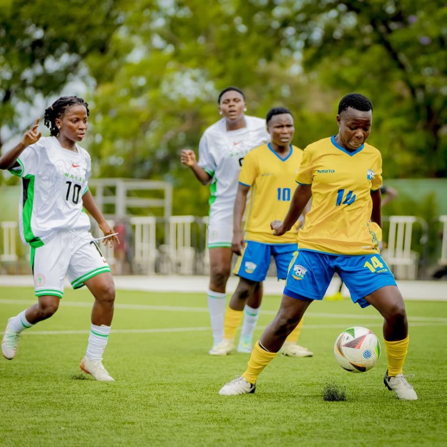 She – Amavubi under 20 lose at home to Nigeria in World Cup Qualifier (Photos)