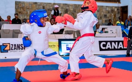 The Vision Karate Academy na Flying Eagles bateguye Irushanwa mpuzamahanga ry'abato