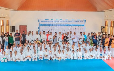 Karate: FERWAKA yashimiye “The Vision Karate na Flying Eagles” bateguye Irushanwa ry'Abato