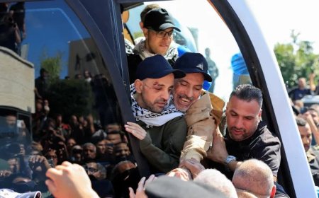 Who are the Palestinian captives Israel released?