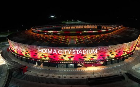 PHOTOS: Turkish firm SUMMA completes Uganda's $129 million Hoima City Stadium project