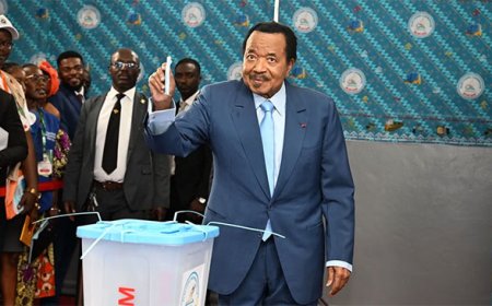 Cameroon's 92-year-old President “Paul Biya” claims eighth term